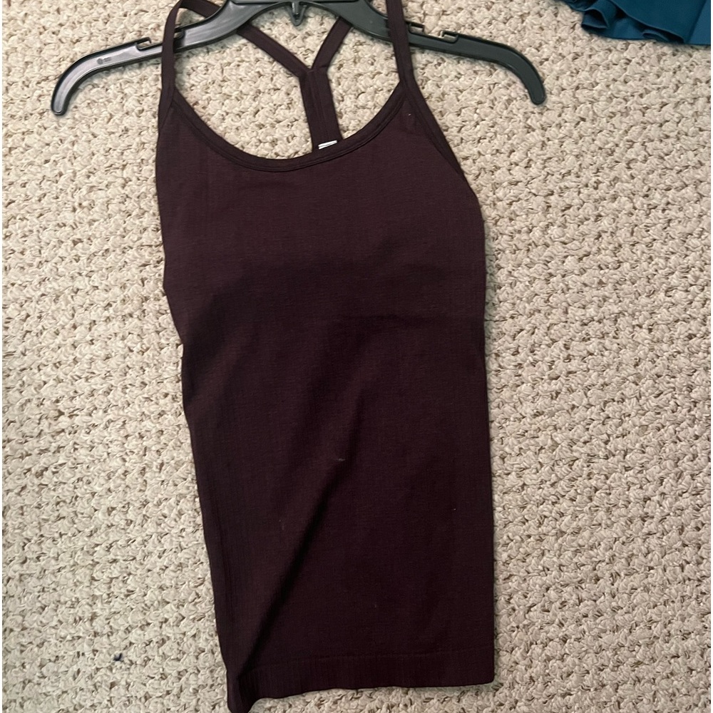 Athletic Tanktop. Brown. Size Small.